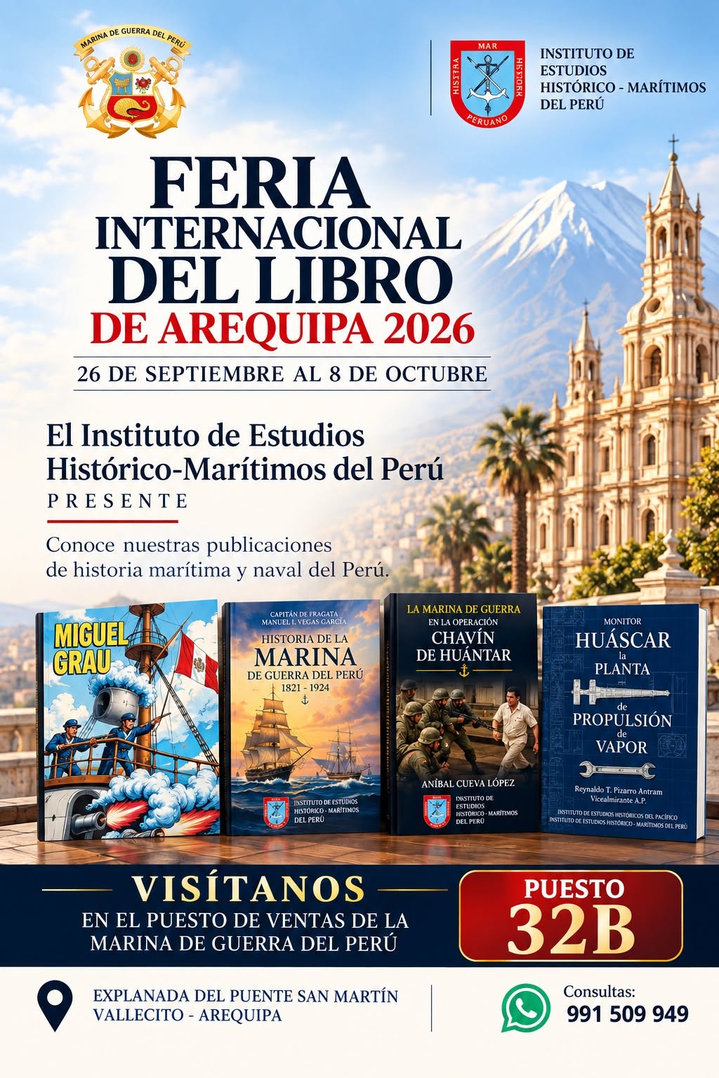 Feria Internacional del Libro Arequipa – 2026