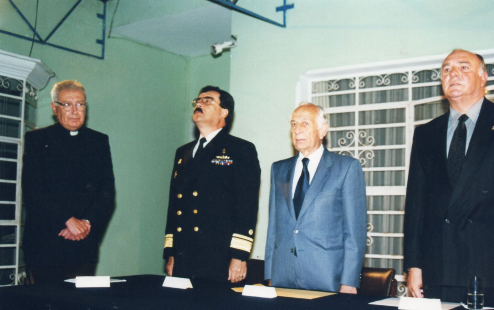Incorporación del Vicealmirante Luis Giampietri Rojas como Miembro de Número del IEHMP, 23 noviembre 2000
