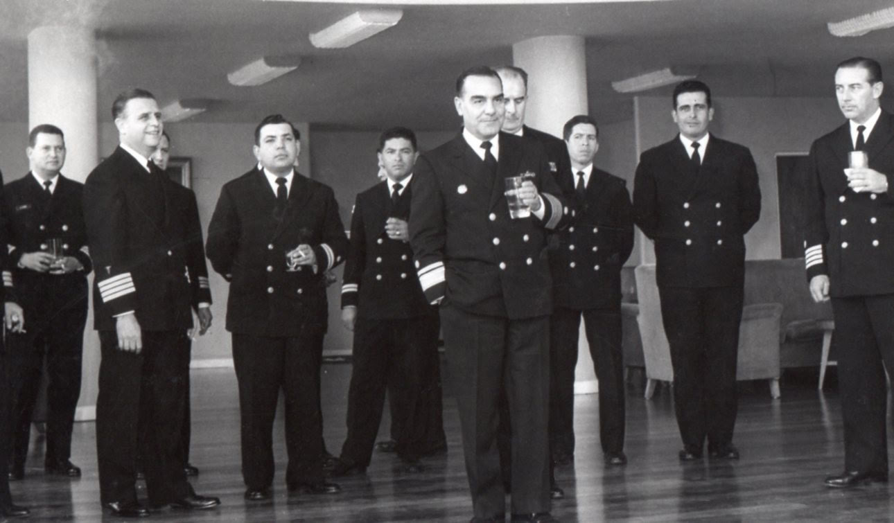 Contralmirante Federico Salmón Director de la Escuela Superior de Guerra Naval, 1966-1967