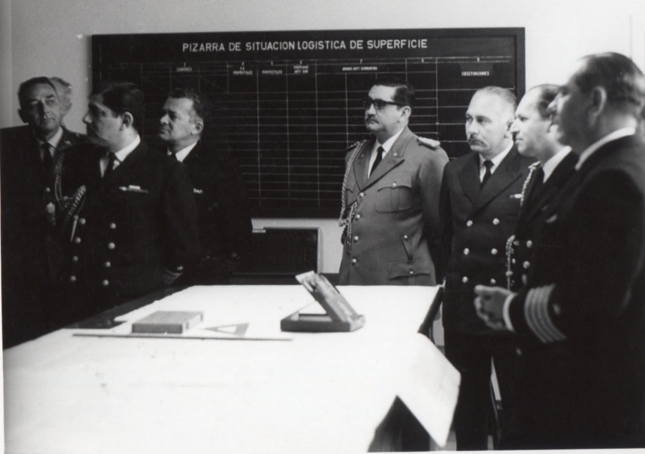 Contralmirante Federico Salmón Director de la Escuela Superior de Guerra Naval, 1966-1967