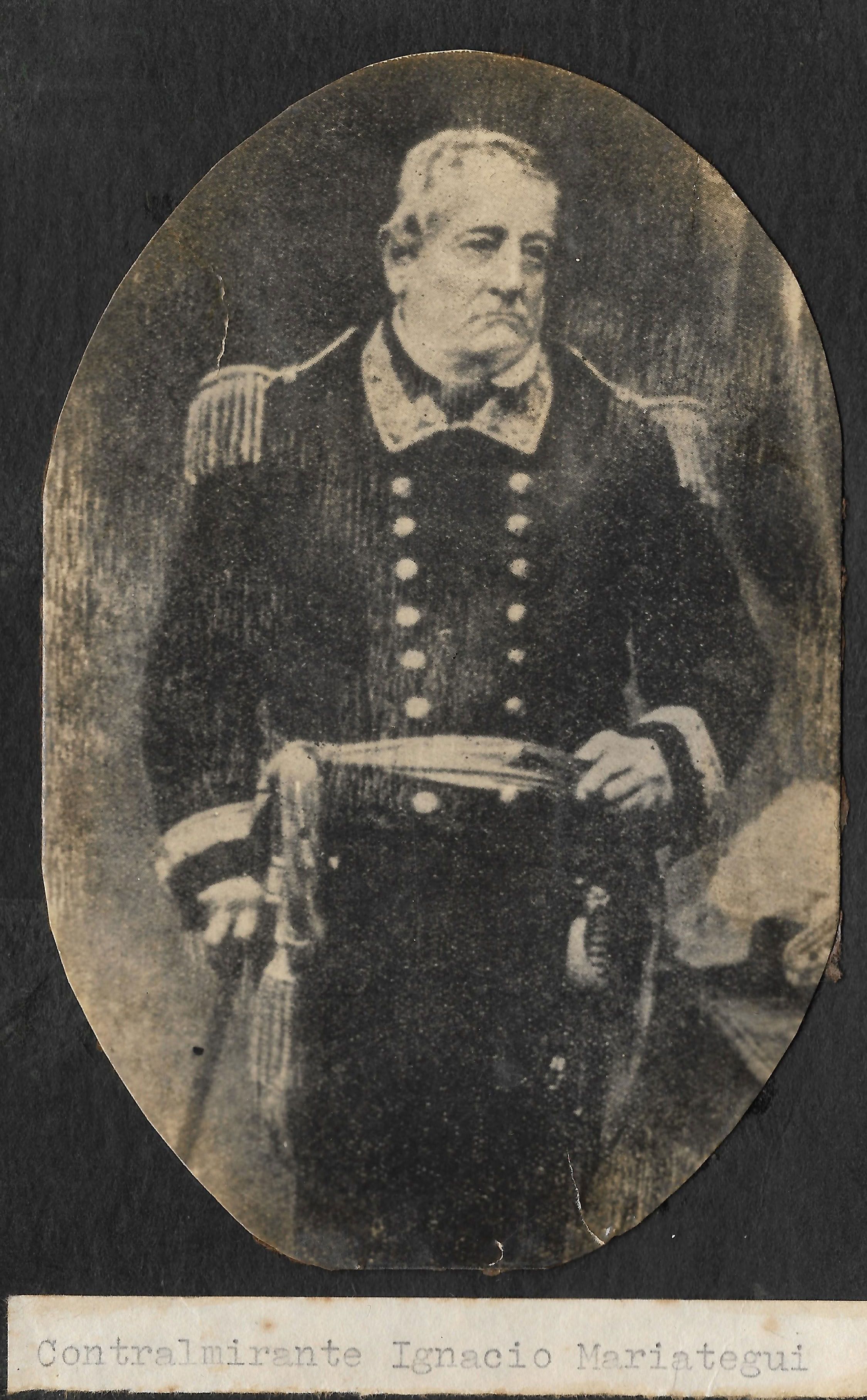 Contralmirante Ignacio Mariátegui y Tellería