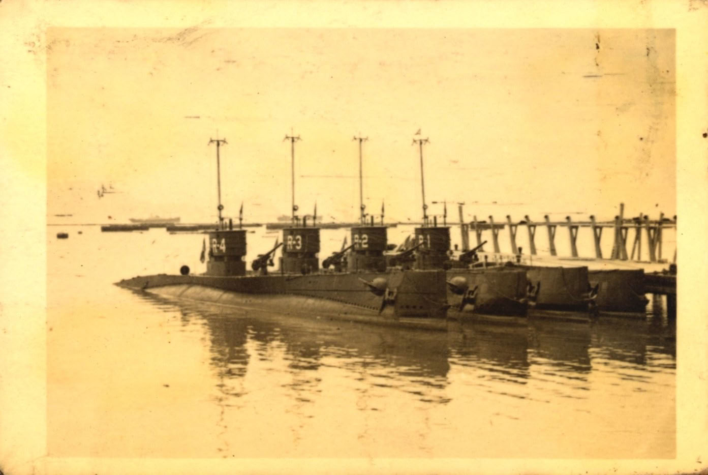 Submarinos tipo “R”, c. 1938