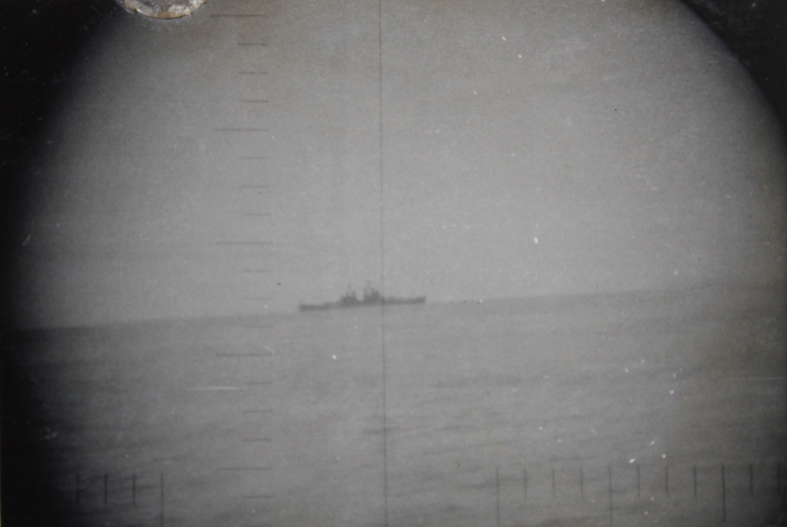 Pruebas de periscopio del submarino Tiburón, 1953
